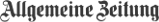 Logo Allgemeine Zeitung
