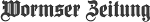 Logo Wormser Zeitung
